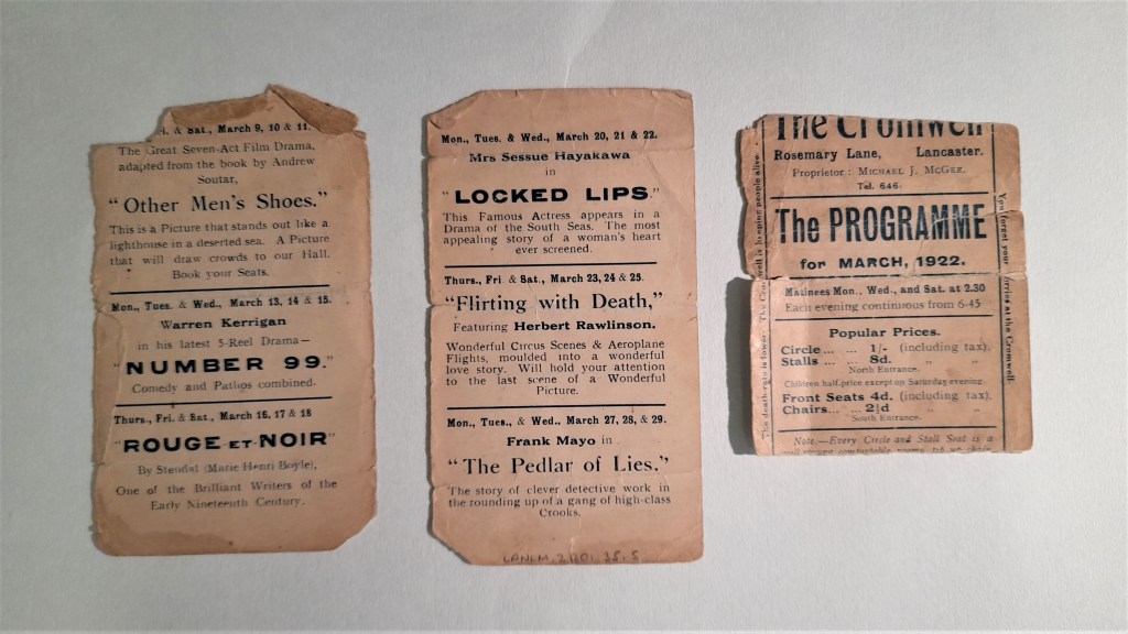 Cinemagoing in Lancaster in the&nbsp;1920s